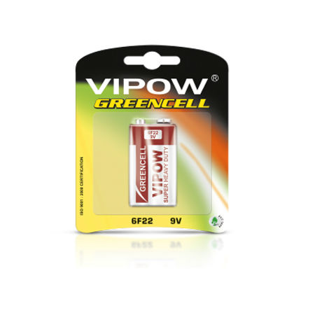 BATERIE GREENCELL 9V BLISTER | wauu.ro