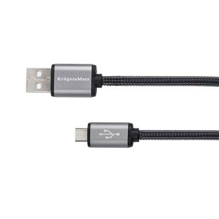 CABLU USB – MICRO USB 1.8M KRUGER&MATZ | wauu.ro