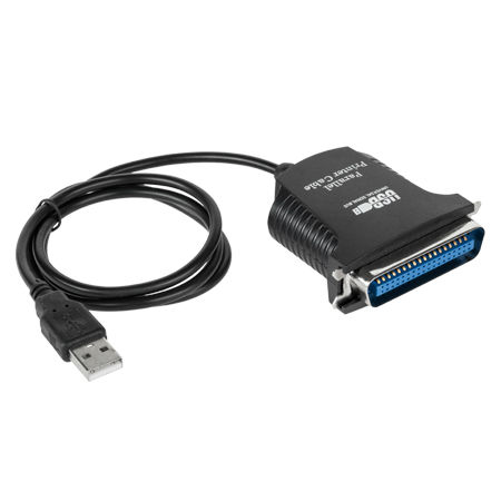 CABLU USB TATA – PARALEL CENTRONICS LPT TATA 0.8M | wauu.ro