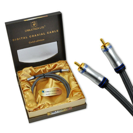 CABLU 1RCA-1RCA 1.0M COAXIAL GOLD EDITION CABLETECH | wauu.ro