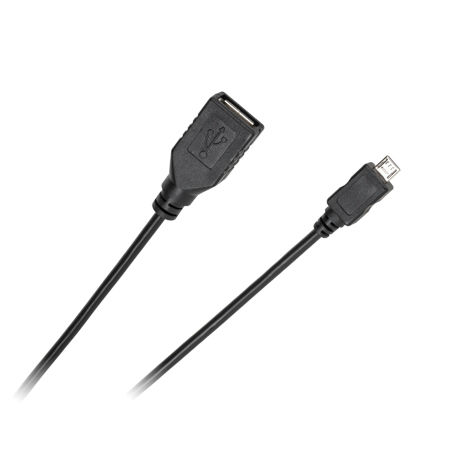 CABLU USB MAMA-MICRO USB TATA CABLETECH STANDARD 0.2M | wauu.ro