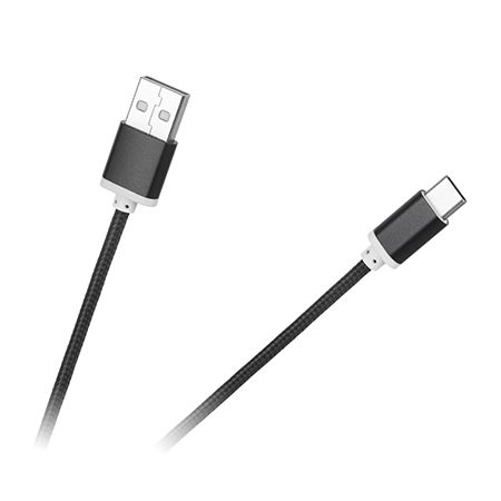 CABLU USB TATA – USB TATA TIP C NEGRU 1M M-LI | wauu.ro