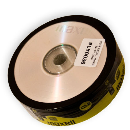 CD-R MAXELL 700MB 52X SPINDLE 25 | wauu.ro