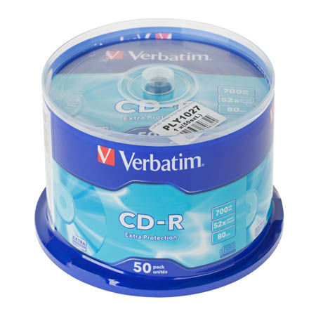 CD-R X52 VERBATIM EXTRA CAKE 50 BUC | wauu.ro