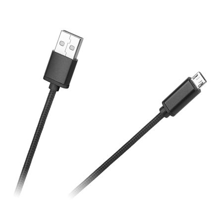 CABLU USB – MICRO USB TATA NEGRU 1M M-LIFE | wauu.ro