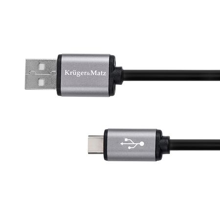 CABLU USB – USB TYPE C 1.8M BASIC K&M | wauu.ro