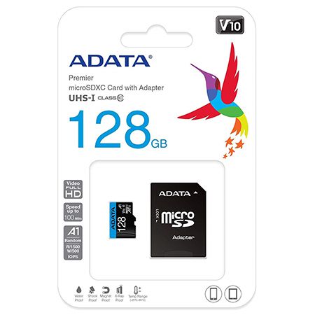 MICRO SD CARD 128GB CLASS 10 ADATA | wauu.ro
