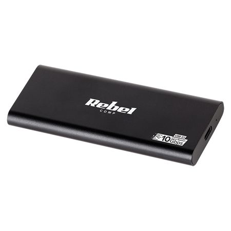 RACK ALUMINIU SSD M2 USB TIP C 3.0 REBEL | wauu.ro