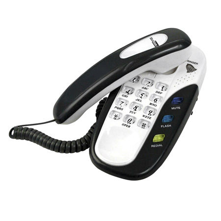 TELEFON MAXCOM TEL-KXT-604B ALB | wauu.ro