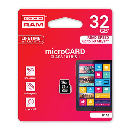 MICRO SD CARD 32GB CLS 10 GOODRAM | wauu.ro
