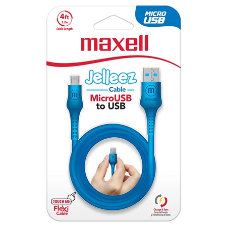 CABLU USB-MICRO USB FLEXIBIL 1.2M MAXELL | wauu.ro