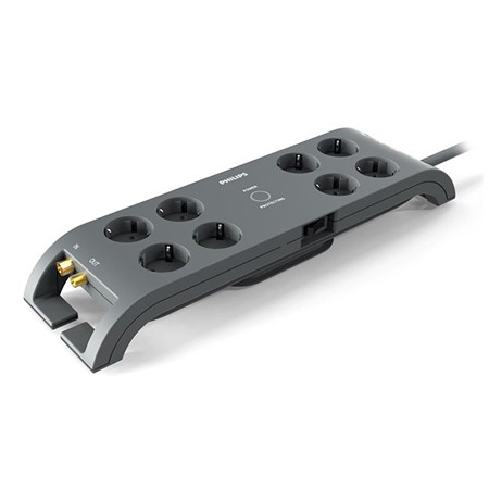 PRELUNGITOR SURGE PROTECTOR 8 PRIZE 3M PHILIPS | wauu.ro