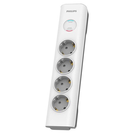 PRELUNGITOR SURGE PROTECTOR 4 PRIZE 2M PHILIPS | wauu.ro
