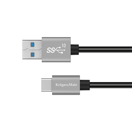 CABLU USB – TIP C 10 GBPS 15 W 0.5M KRUGER&MATZ | wauu.ro