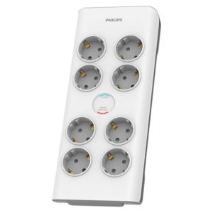 PRELUNGITOR SURGE PROTECTOR 8 PRIZE 2M PHILIPS | wauu.ro