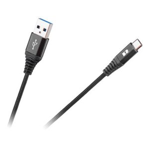 CABLU USB-USB TIP C 0.5 REBEL NEGRU | wauu.ro