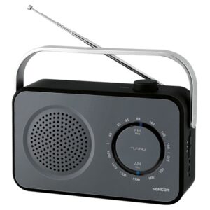 RADIO PORTABIL AM/ FM CAUCIUCAT SENCOR | wauu.ro