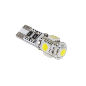 BEC LED 5X SMD5050 ALB AUTO CANBUS T10 | wauu.ro