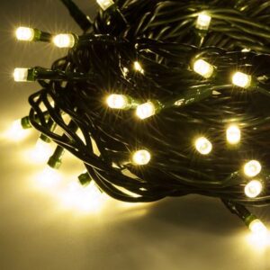 INSTALATIE ILUMINAT FESTIV 100 LAMPI LED ALB CALD | wauu.ro