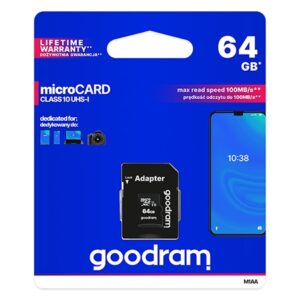 MICRO SD CARD 64GB CLS 4 GOODRAM | wauu.ro
