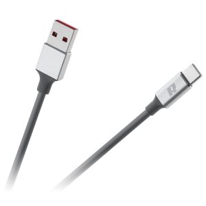 CABLU USB 3.0 – USB TIP C 100 CM NEGRU REBEL | wauu.ro
