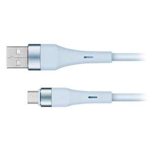 CABLU SILICON USB-MICRO USB 1M BASIC KRUGER&MATZ | wauu.ro