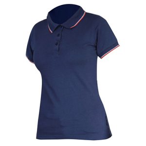 TRICOU BUMBAC POLO DAMA ALBASTRU S LAHTI PRO | wauu.ro