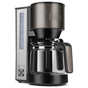 CAFETIERA CU AFISAJ 1000W 1250ML BLACK&DECKER | wauu.ro