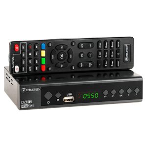 TUNER DIGITAL TERESTRU / CABLU DVB-T2/C H.265 CABLETECH | wauu.ro