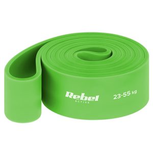 BANDA ELASTICA LATEX 208CM 23-55KG REBEL ACTIVE | wauu.ro