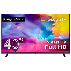 GOOGLE SMART TV 5.0 40 INCH 101CM H265 HEVC KRUGER&MATZ | wauu.ro