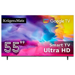 GOOGLE SMART TV 5.0 55INCH 141CM ULTRAHD 4K KRUGER&MATZ | wauu.ro