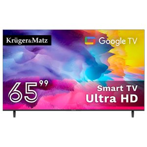 GOOGLE SMART TV 65 INCH 163CM ULTRAHD 4K KRUGER&MATZ | wauu.ro