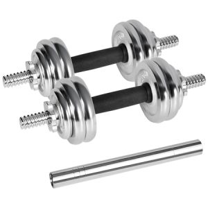 GANTERE REGLABILE CU VALIZA TOTAL 15KG REBEL ACTIVE | wauu.ro