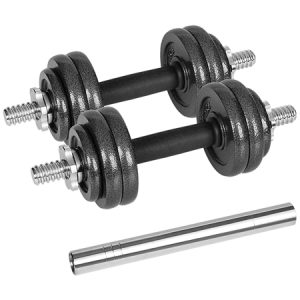 GANTERE REGLABILE CU VALIZA TOTAL 15KG REBEL ACTIVE | wauu.ro