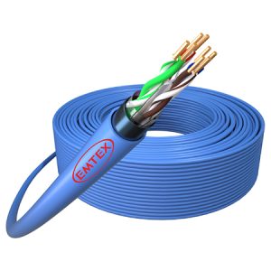 CABLU FTP  CAT6 CURPRU 23AWG 305M EMTEX | wauu.ro