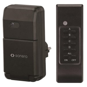 PRIZA PENTRU EXTERIOR CU TELECOMANDA 1100W SONERO | wauu.ro