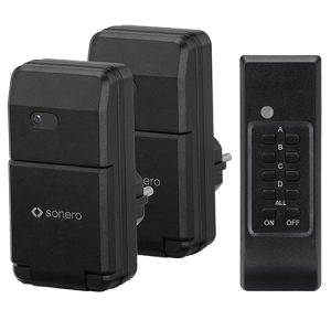 SET 2 PRIZE EXTERIOR CU TELECOMANDA 1100W SONERO | wauu.ro