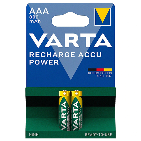 BAT0255-2 ACUMULATORI AAA 800MAH BLISTER 2 BUC VARTA | wauu.ro