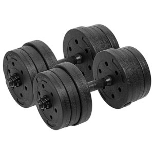 SET 2 GANTERE REGLABILE 2X10KG REBEL ACTIVE | wauu.ro