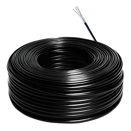 KAB1LN5EO CABLU UTP CUPRU 0.5MM CAT 5E 305M PE NEGRU HIKVISISION | wauu.ro