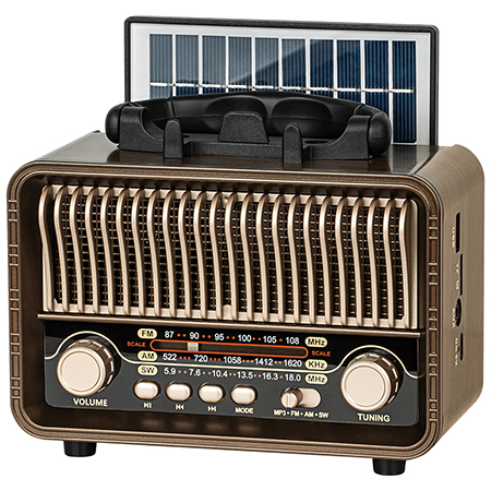 KM0832 RADIO PORTABIL ANALOG INCARCARE SOLARA KRUGER&MATZ | wauu.ro