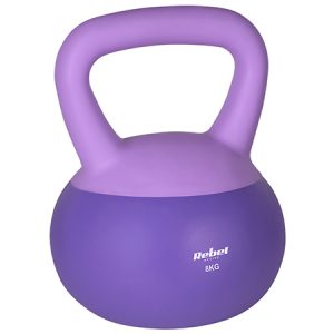 KETTLEBELL VINIL 8 KG REBEL ACTIVE | wauu.ro