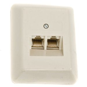 PRIZA ISDN 8P8C DUBLA | wauu.ro