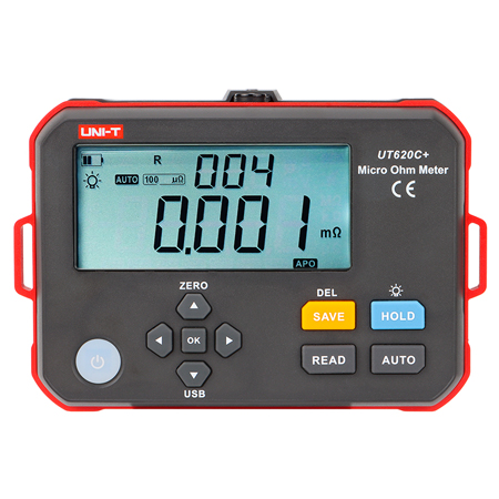 MIE0529 MULTIMETRU REZISTENTA MILIOHMETRU UT620C+ UNI-T | wauu.ro