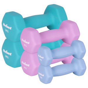 GANTERA FONTA INVELIS NEOPREN HEX SET 6 BUC 12KG REBEL | wauu.ro