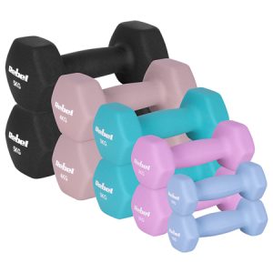 GANTERA FONTA INVELIS NEOPREN HEX SET 10 BUC 30KG REBEL | wauu.ro