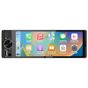 PLAYER AUTO 1 DIN 4X60W CARPLAY ANDROIDAUTO KRUGER&MATZ | wauu.ro