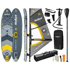 SET PLACA GONFLABILA WINDSURFING SUP 305X76X15 CM | wauu.ro