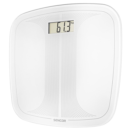 S-SBS2405WH CANTAR PERSOANE STICLA SECURIZATA SENCOR | wauu.ro